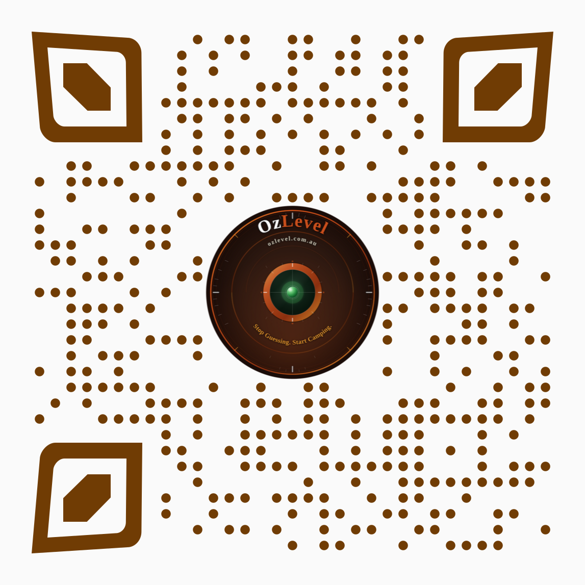 QR code to open OzLevel on your phone